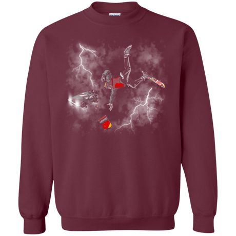 Sweatshirts Maroon / Small Get the almnanac wipe away the debt Crewneck Sweatshirt