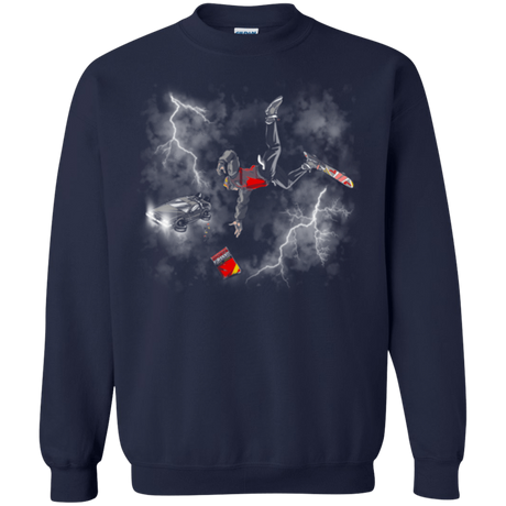 Sweatshirts Navy / Small Get the almnanac wipe away the debt Crewneck Sweatshirt