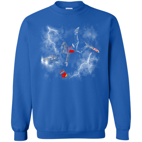Sweatshirts Royal / Small Get the almnanac wipe away the debt Crewneck Sweatshirt
