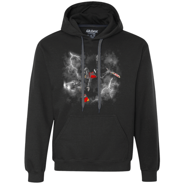 Sweatshirts Black / Small Get the almnanac wipe away the debt Premium Fleece Hoodie