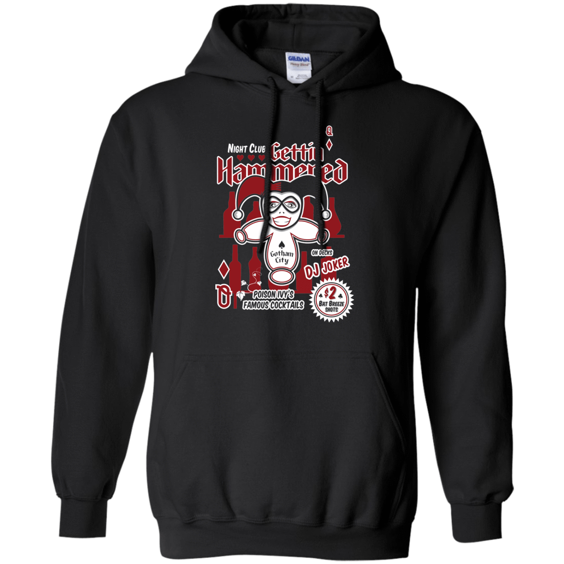 Sweatshirts Black / Small Gettin' hammered Pullover Hoodie