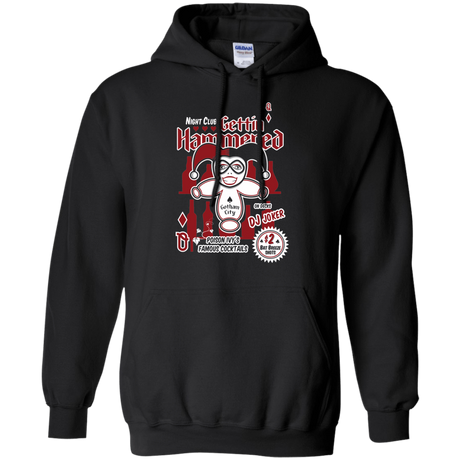 Sweatshirts Black / Small Gettin' hammered Pullover Hoodie