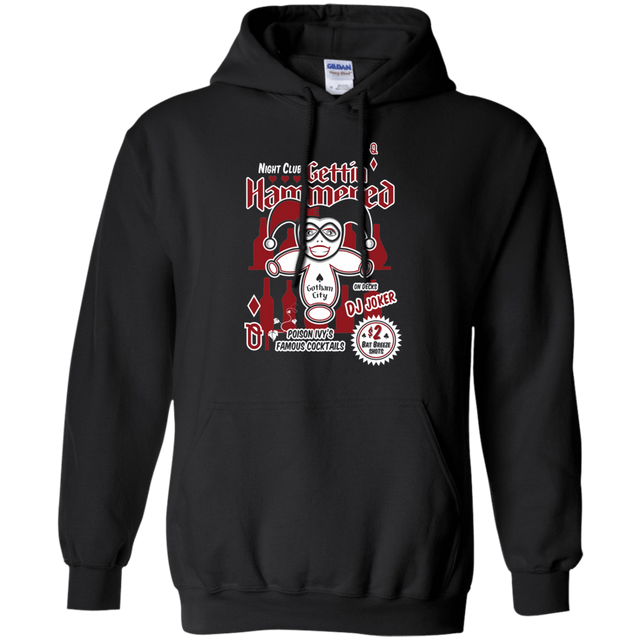 Sweatshirts Black / Small Gettin' hammered Pullover Hoodie