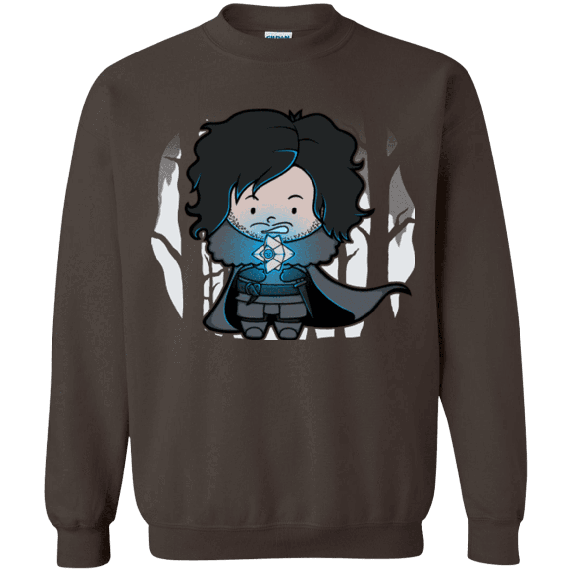 Sweatshirts Dark Chocolate / Small Ghost Crewneck Sweatshirt