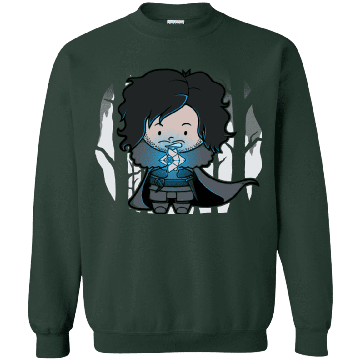 Sweatshirts Forest Green / Small Ghost Crewneck Sweatshirt