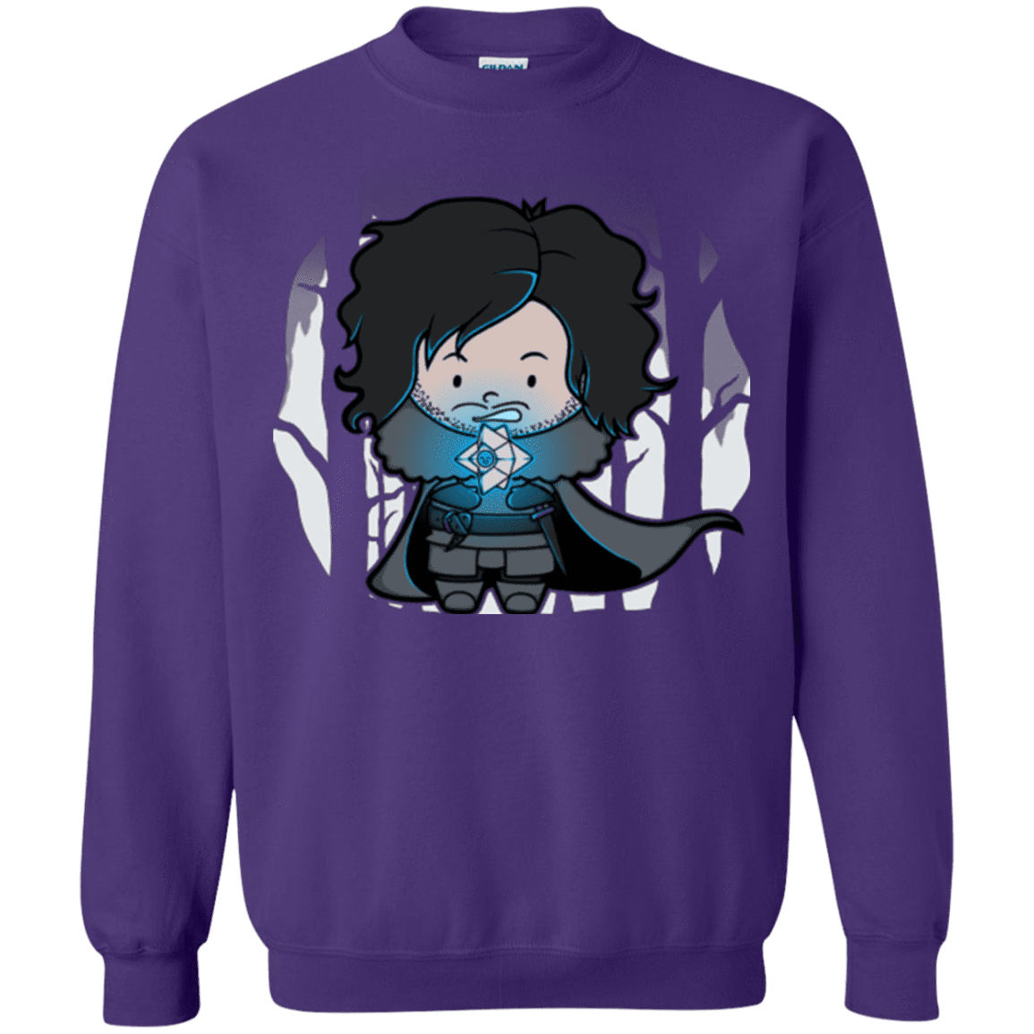Sweatshirts Purple / Small Ghost Crewneck Sweatshirt