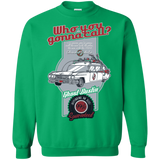 Sweatshirts Irish Green / Small Ghost Mobile Crewneck Sweatshirt
