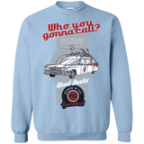 Sweatshirts Light Blue / Small Ghost Mobile Crewneck Sweatshirt