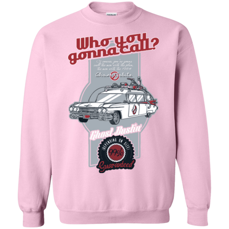 Sweatshirts Light Pink / Small Ghost Mobile Crewneck Sweatshirt