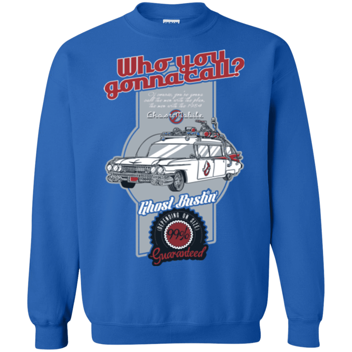 Sweatshirts Royal / Small Ghost Mobile Crewneck Sweatshirt