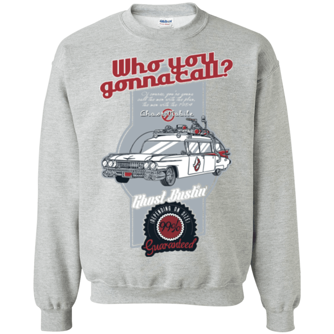 Sweatshirts Sport Grey / Small Ghost Mobile Crewneck Sweatshirt