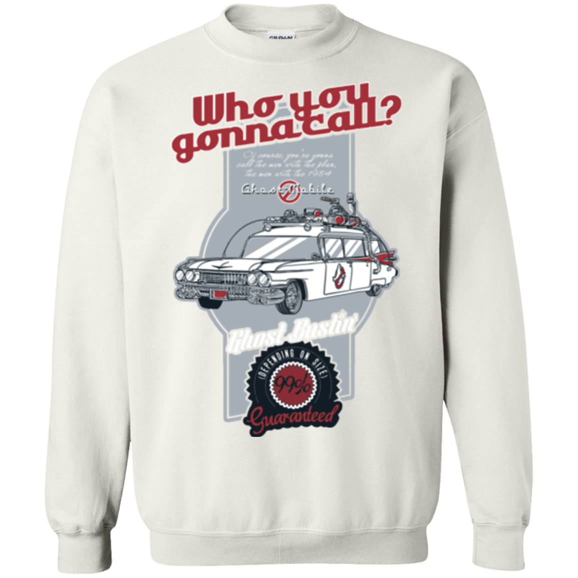 Sweatshirts White / Small Ghost Mobile Crewneck Sweatshirt