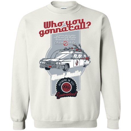 Sweatshirts White / Small Ghost Mobile Crewneck Sweatshirt