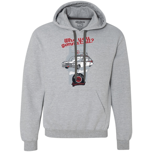 Sweatshirts Sport Grey / Small Ghost Mobile Premium Fleece Hoodie