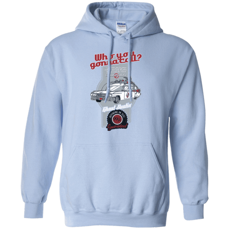 Sweatshirts Light Blue / Small Ghost Mobile Pullover Hoodie