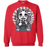 Sweatshirts Red / S Ghost Neko Crewneck Sweatshirt