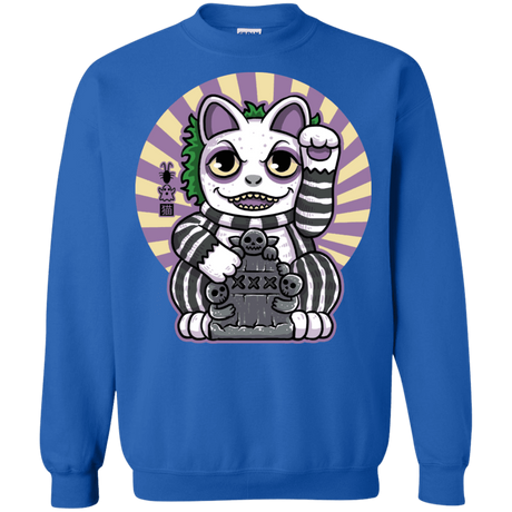 Sweatshirts Royal / S Ghost Neko Crewneck Sweatshirt