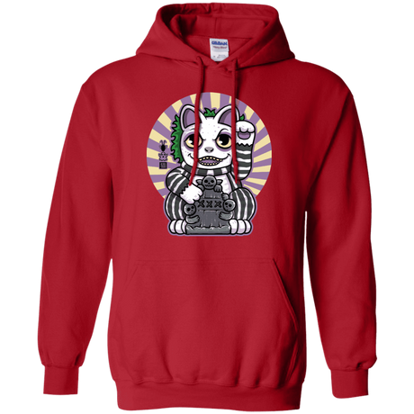 Sweatshirts Red / S Ghost Neko Pullover Hoodie