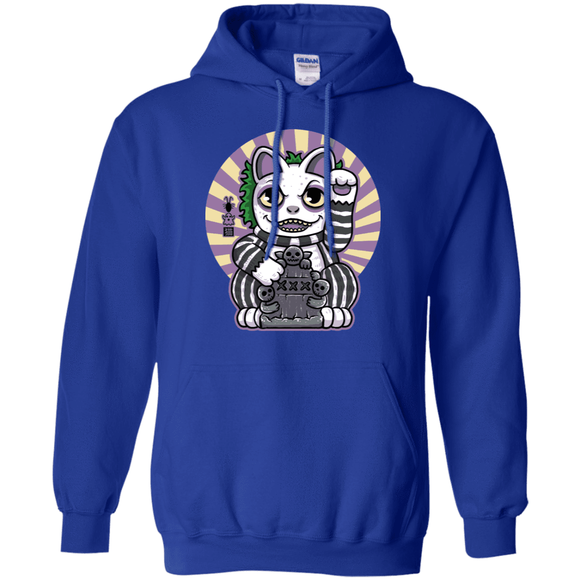 Sweatshirts Royal / S Ghost Neko Pullover Hoodie