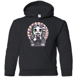 Sweatshirts Black / YS Ghost Neko Youth Hoodie