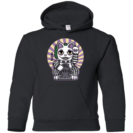 Sweatshirts Black / YS Ghost Neko Youth Hoodie