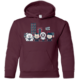 Sweatshirts Maroon / YS GHOST PARK Youth Hoodie