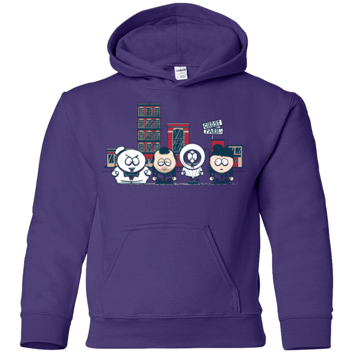 Sweatshirts Purple / YS GHOST PARK Youth Hoodie