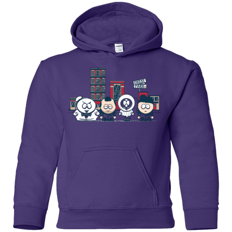 Sweatshirts Purple / YS GHOST PARK Youth Hoodie