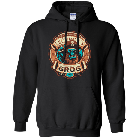 Sweatshirts Black / Small Ghost Pirate Grog Nmns Pullover Hoodie