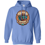 Sweatshirts Carolina Blue / Small Ghost Pirate Grog Nmns Pullover Hoodie