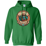 Sweatshirts Irish Green / Small Ghost Pirate Grog Nmns Pullover Hoodie