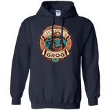 Sweatshirts Navy / Small Ghost Pirate Grog Nmns Pullover Hoodie