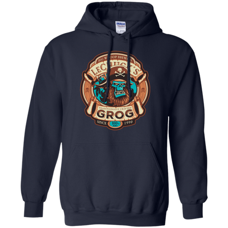 Sweatshirts Navy / Small Ghost Pirate Grog Nmns Pullover Hoodie