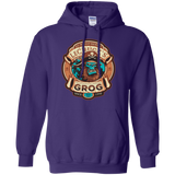 Sweatshirts Purple / Small Ghost Pirate Grog Nmns Pullover Hoodie