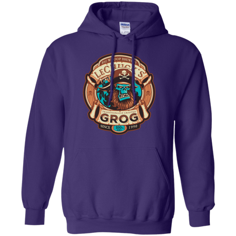 Sweatshirts Purple / Small Ghost Pirate Grog Nmns Pullover Hoodie