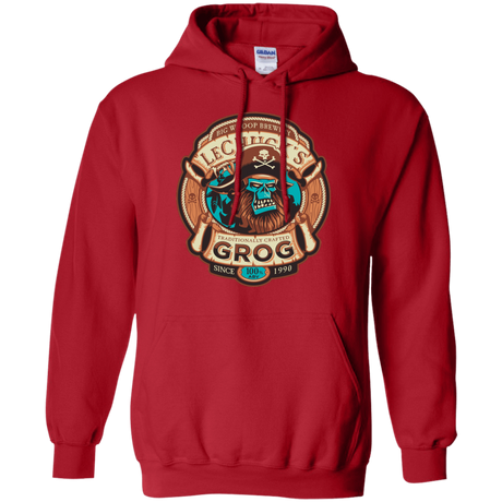 Sweatshirts Red / Small Ghost Pirate Grog Nmns Pullover Hoodie