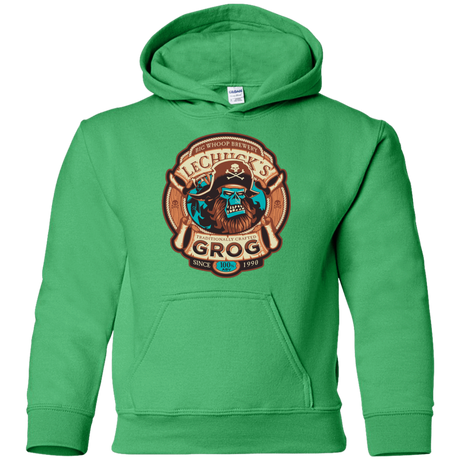 Sweatshirts Irish Green / YS Ghost Pirate Grog Nmns Youth Hoodie