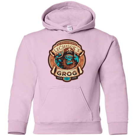 Sweatshirts Light Pink / YS Ghost Pirate Grog Nmns Youth Hoodie