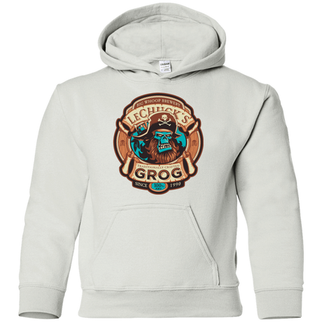 Sweatshirts White / YS Ghost Pirate Grog Nmns Youth Hoodie