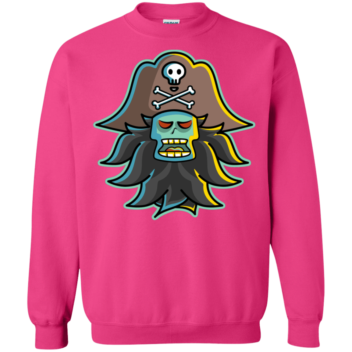 Sweatshirts Heliconia / S Ghost Pirate LeChuck Crewneck Sweatshirt
