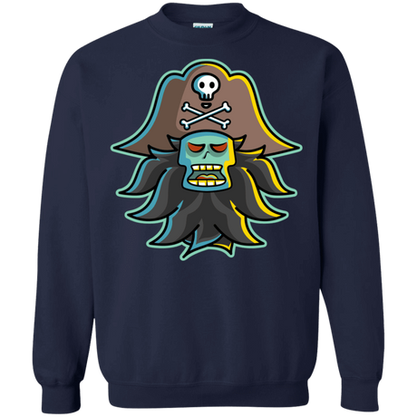 Sweatshirts Navy / S Ghost Pirate LeChuck Crewneck Sweatshirt