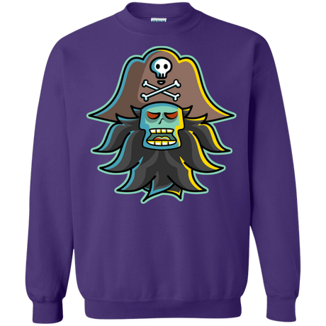 Sweatshirts Purple / S Ghost Pirate LeChuck Crewneck Sweatshirt