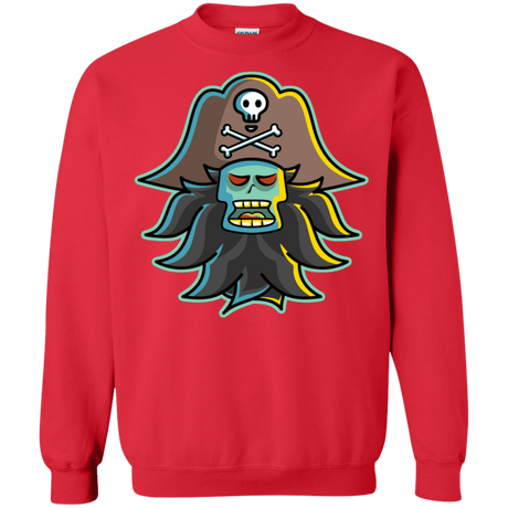 Sweatshirts Red / S Ghost Pirate LeChuck Crewneck Sweatshirt