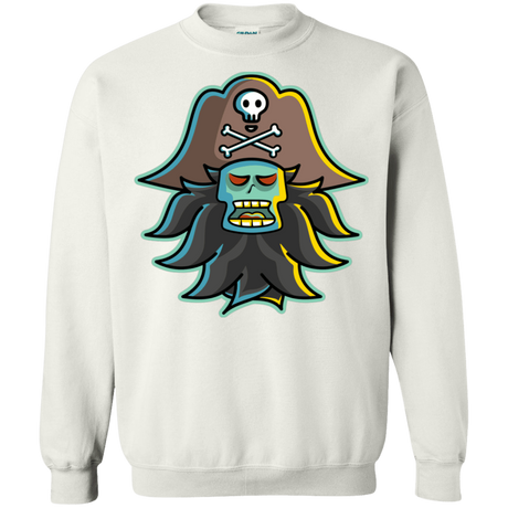 Sweatshirts White / S Ghost Pirate LeChuck Crewneck Sweatshirt