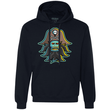 Sweatshirts Navy / S Ghost Pirate LeChuck Premium Fleece Hoodie