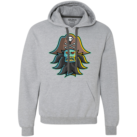 Sweatshirts Sport Grey / L Ghost Pirate LeChuck Premium Fleece Hoodie