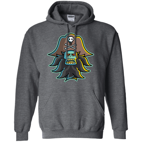 Sweatshirts Dark Heather / S Ghost Pirate LeChuck Pullover Hoodie