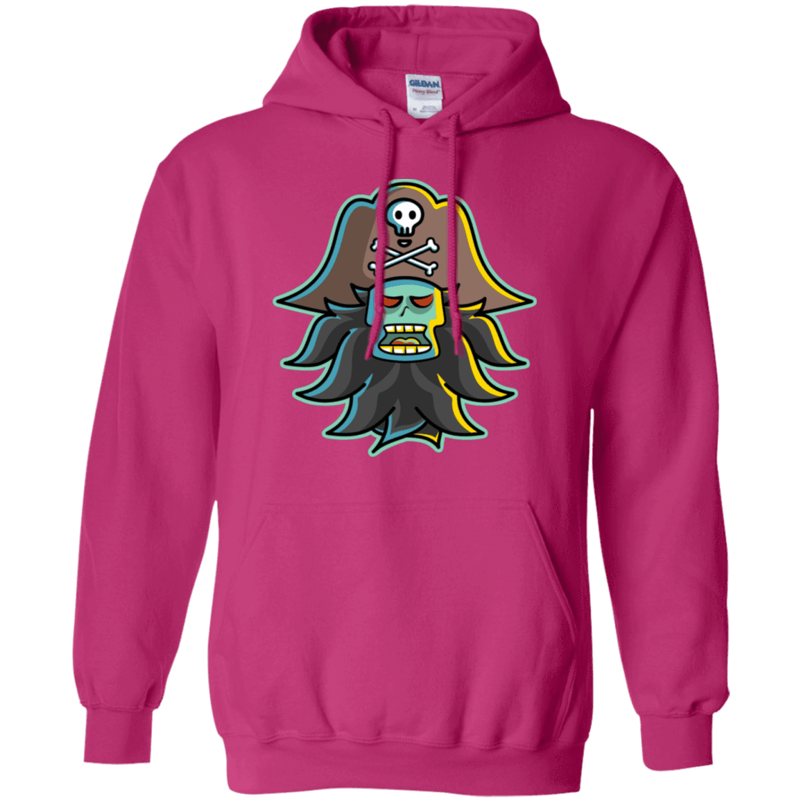 Sweatshirts Heliconia / S Ghost Pirate LeChuck Pullover Hoodie