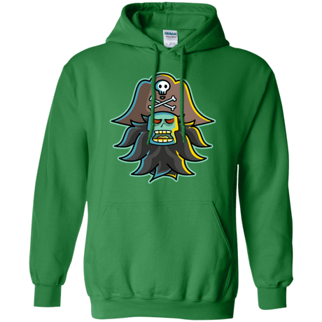 Sweatshirts Irish Green / S Ghost Pirate LeChuck Pullover Hoodie