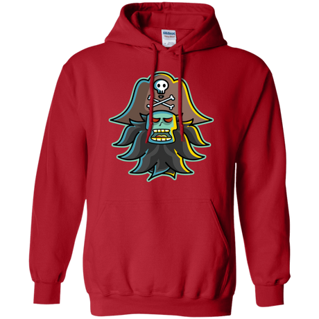 Sweatshirts Red / S Ghost Pirate LeChuck Pullover Hoodie